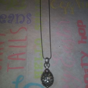 Sterling silver pendant and chain